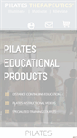 Mobile Screenshot of pilatestherapeutics.com